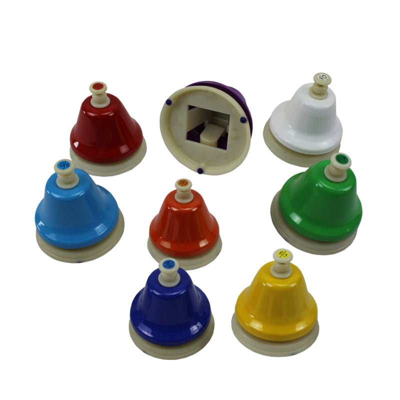 Mouse Bell Gophers Bell Orff Percussion Instrument Fat Mouse Bell Eight-Tone Class Bell Sense Bell Eight-Tone Bell Teaching Aids